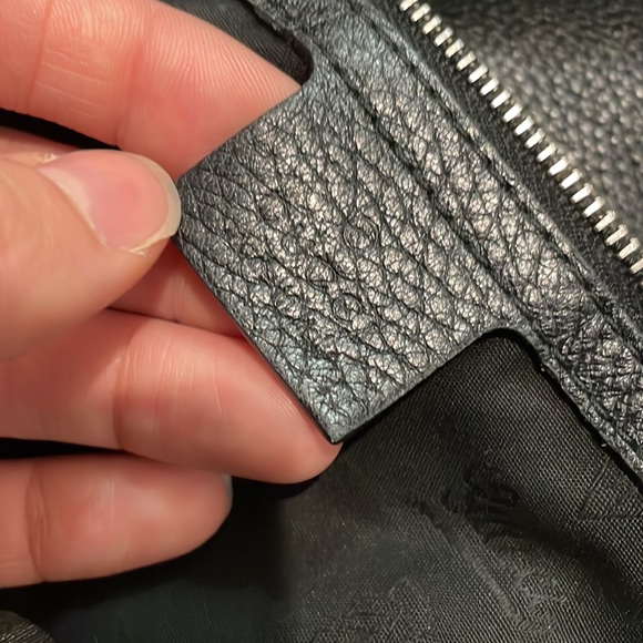 Gucci Pebble Leather Jungle Hobo Purse. Large XL Hobo Chain & Bamboo Accents - Picture 16 of 17